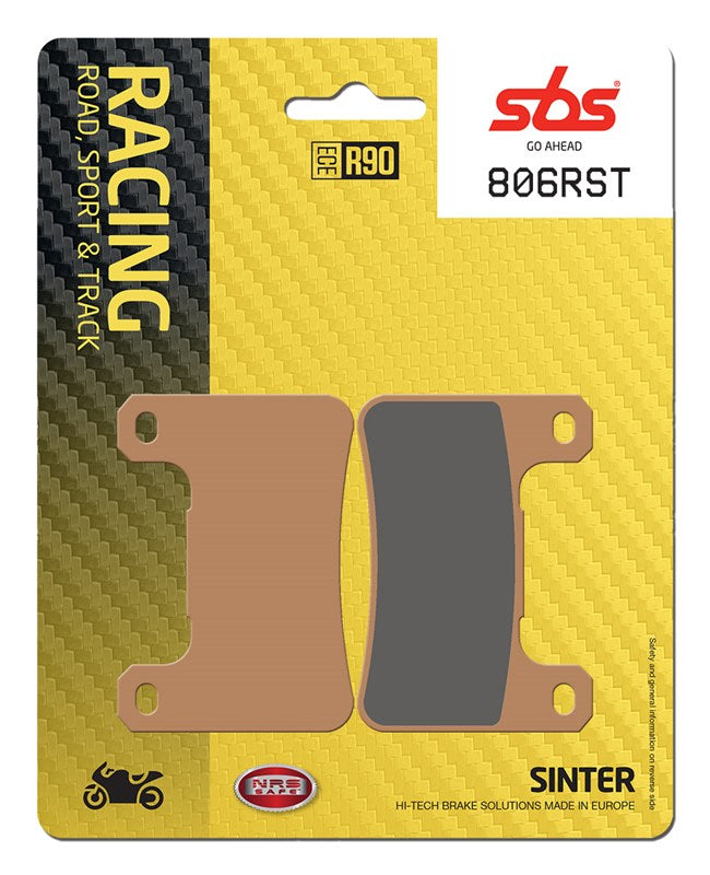 Pastillas de freno delanteras SBS RACING 806RST para Kawasaki Z RS (CJF) 2018-2021