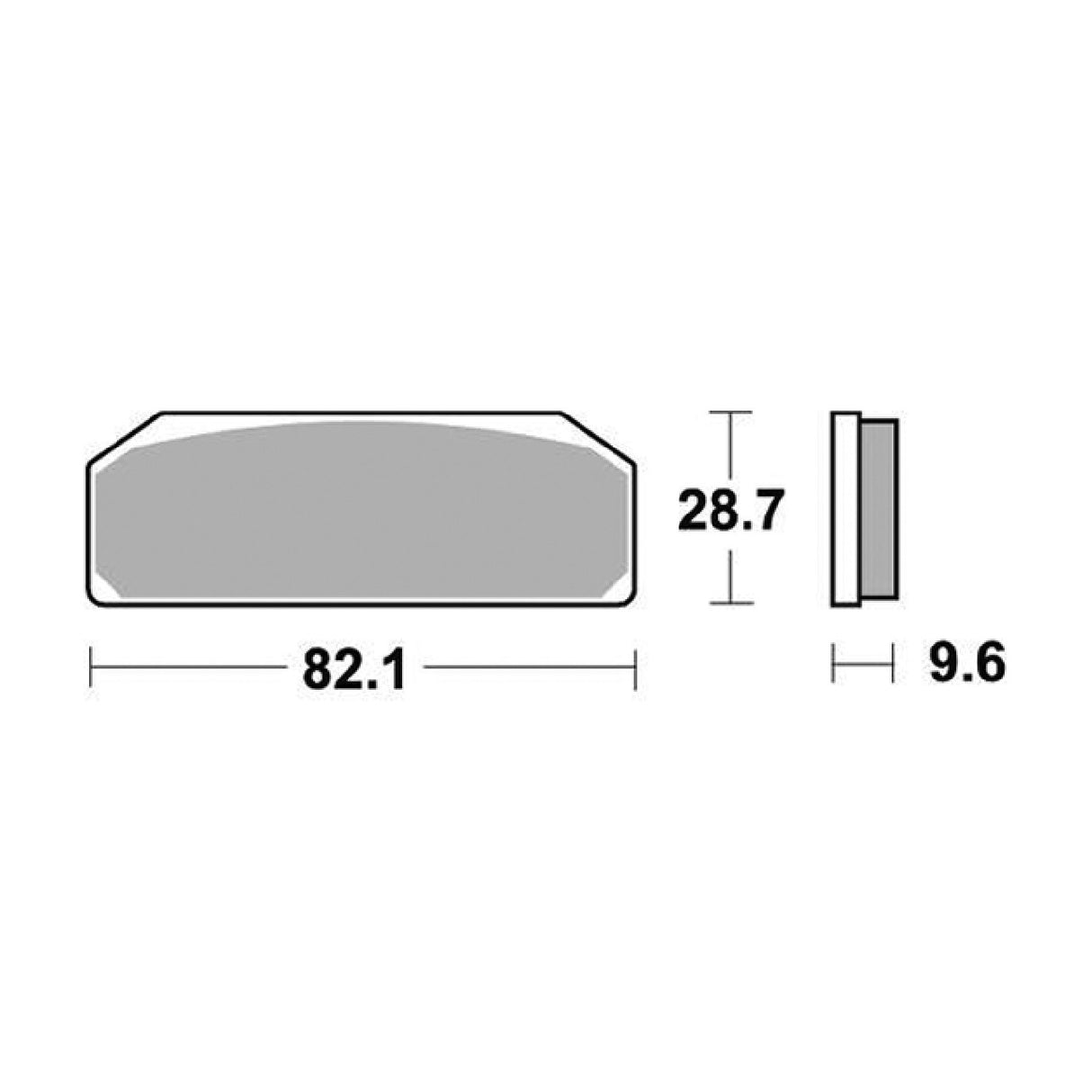 SBS 845DS-2 Pastiglie freno anteriori Racing BREMBO RADIALE MONBLOCCO GP TYPE