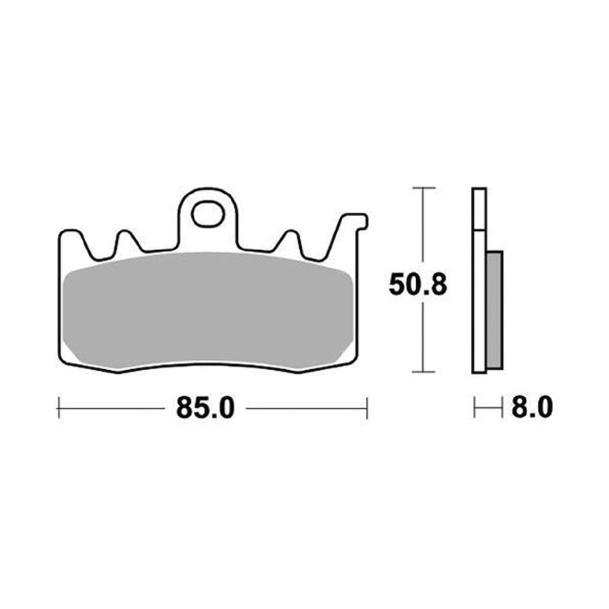 SBS 900RST Pastiglie freno anteriori Racing APRILIA RS 8V ES ABS 660 CC 20/20