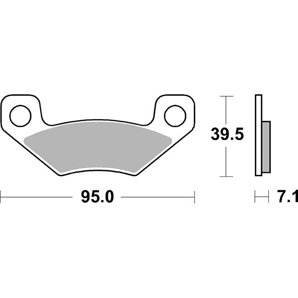 SBS 9084 Pastiglie freno