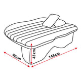 Lampa Air-Bed, colchón inflable para coche + mini compresor 12V 72386