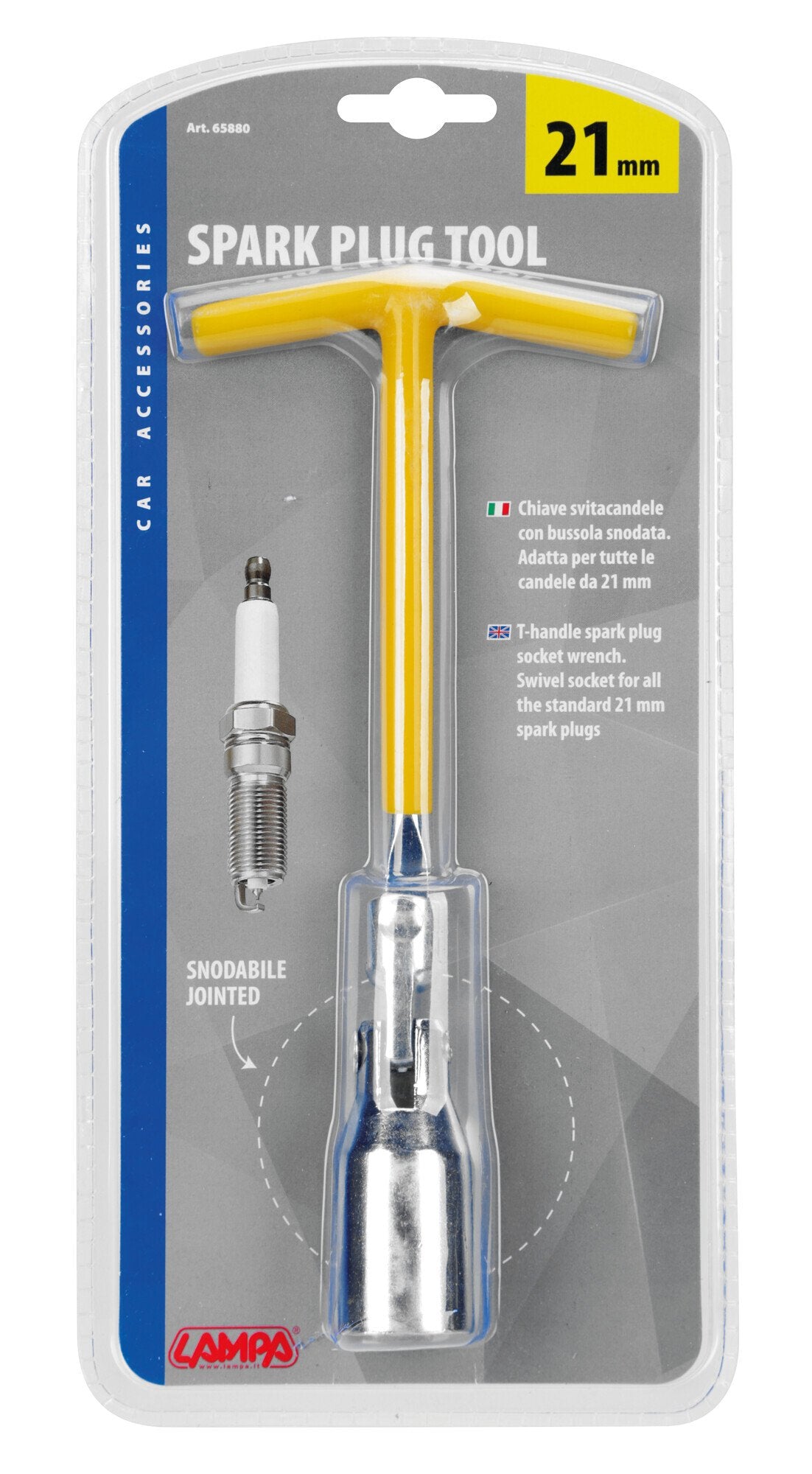 Lampa Chiave svitacandele snodabile - 21 mm 65880