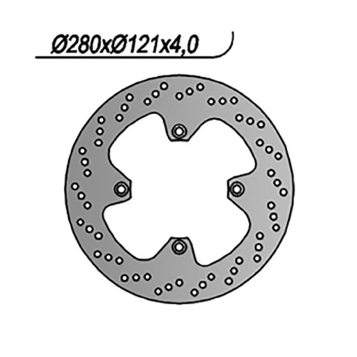 NG 052 Disco de Freno SUZUKI DR R (SP41A) 650 CC 90/91