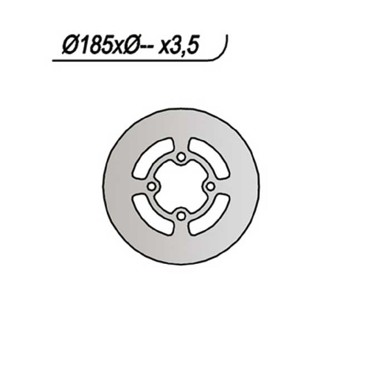 NG 056 Bremsscheibe BETAMOTOR Alp 95 90 CC 95