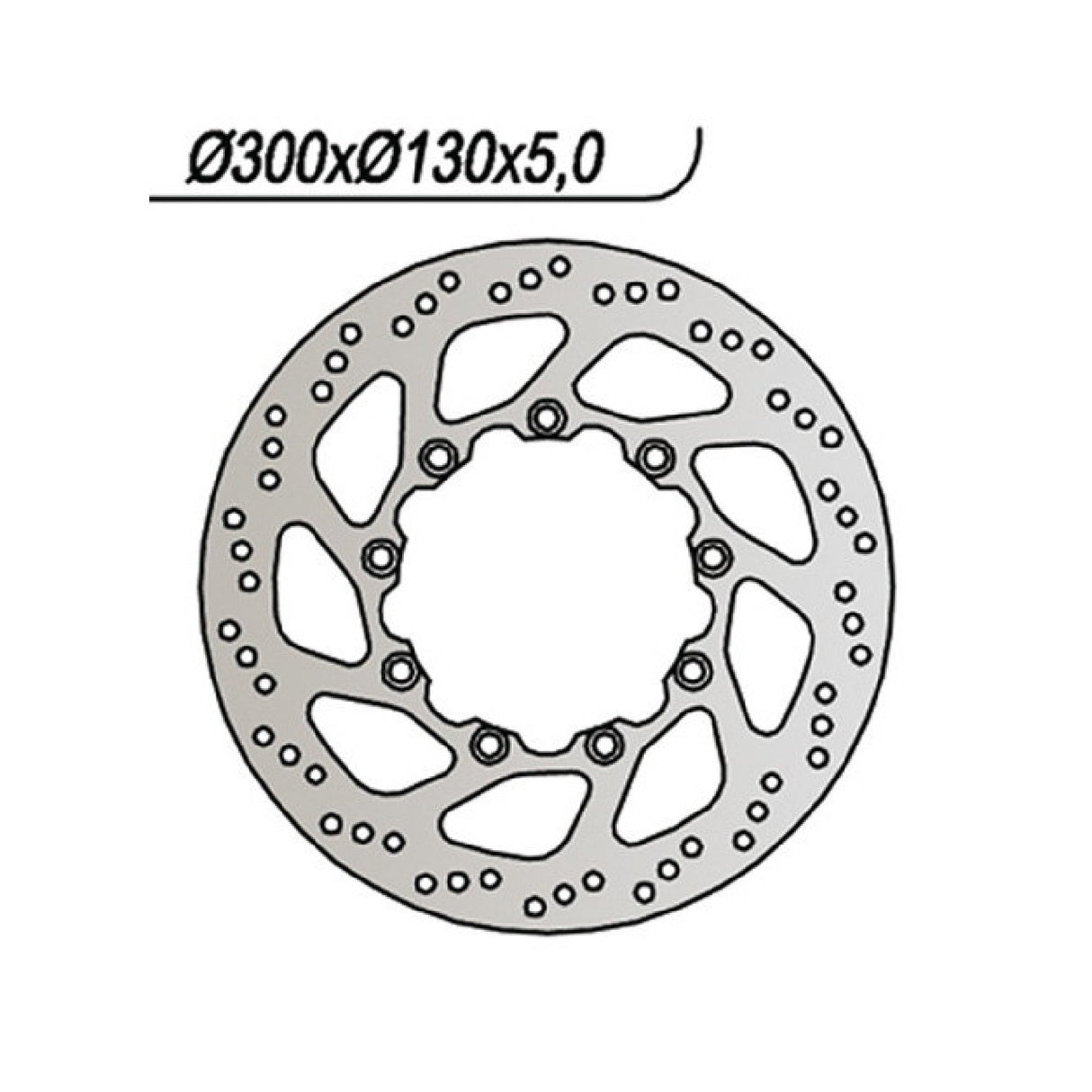 NG 090 Bremsscheibe KAWASAKI KLE (LE500A) 500 CC 91/07
