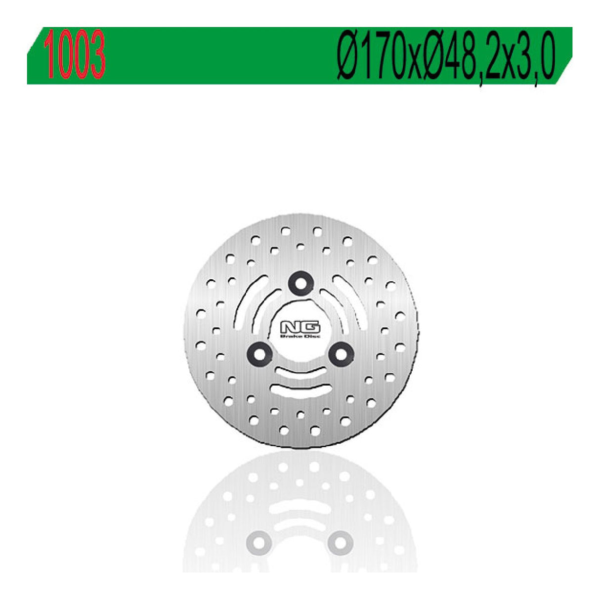 NG 1003 Bremsscheibe ARCTIC CAT DVX 400 CC 06