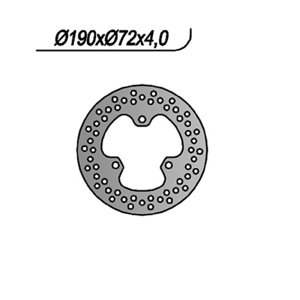 NG 1016 Bremsscheibe HONDA TRX R Sportrax (R4/R9) 450 cm³ 05/06