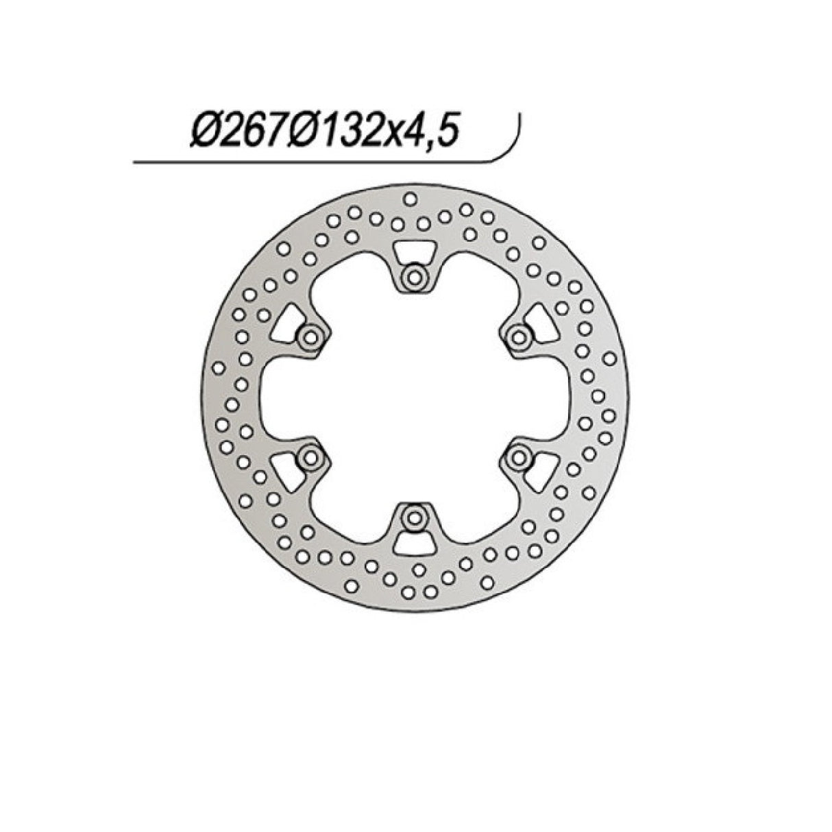 Disco de freno NG 1032 YAMAHA XP T-Max (SJ011) 500 CC 01/03