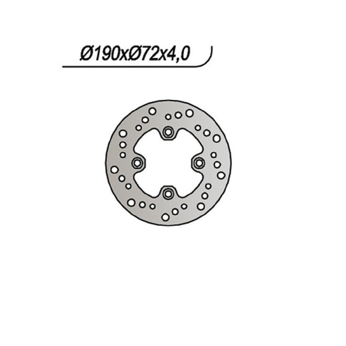NG 1038 Bremsscheibe HONDA CH 250 CC