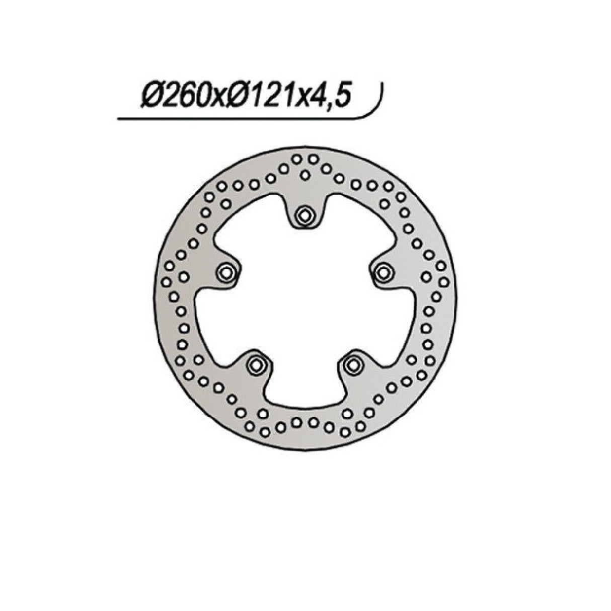 NG 1040 Bremsscheibe SUZUKI AN Burgman 250 cm³ 03/06