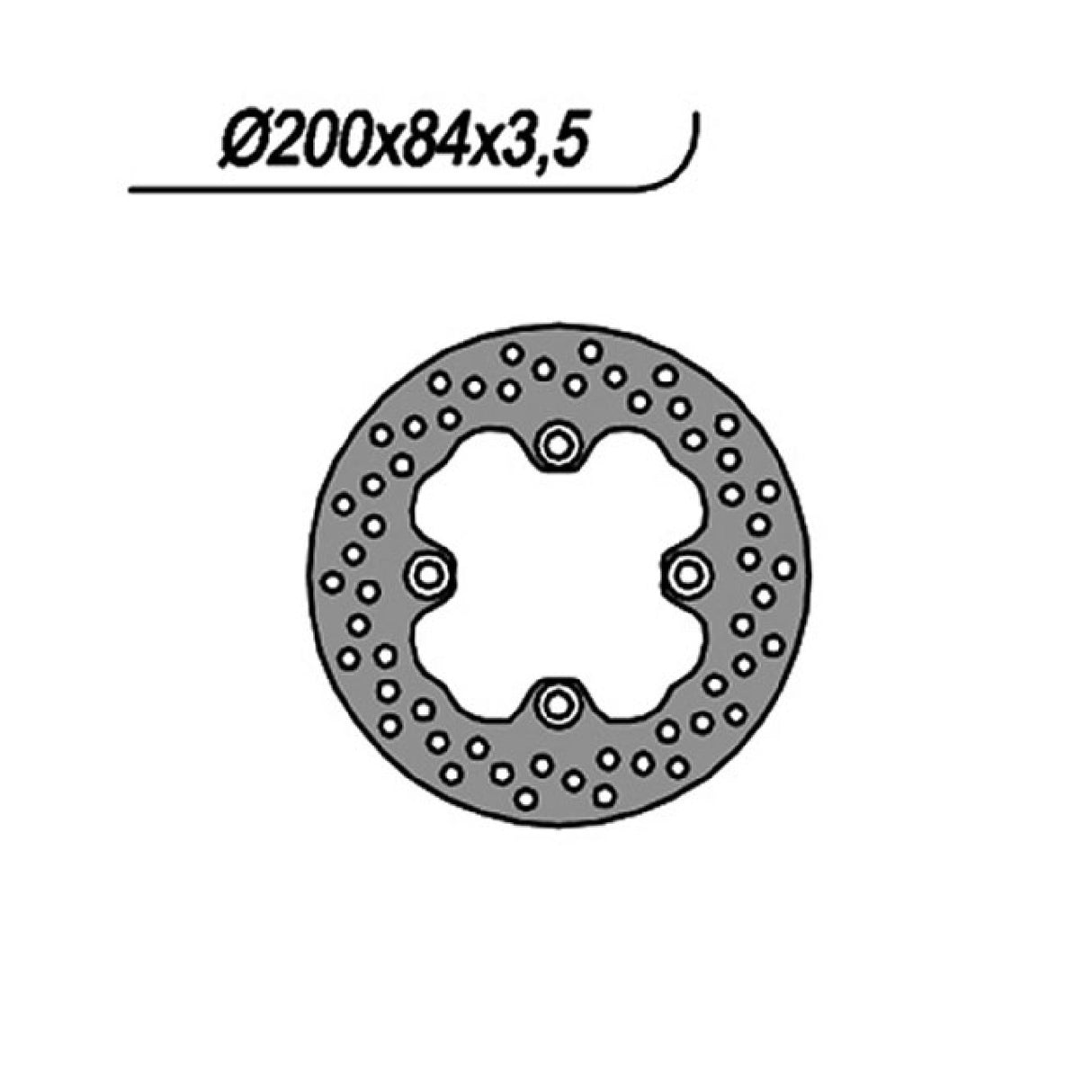 NG 1062 Disco de freno KAWASAKI KVF A Prairie 4X4 360 CC 05/11