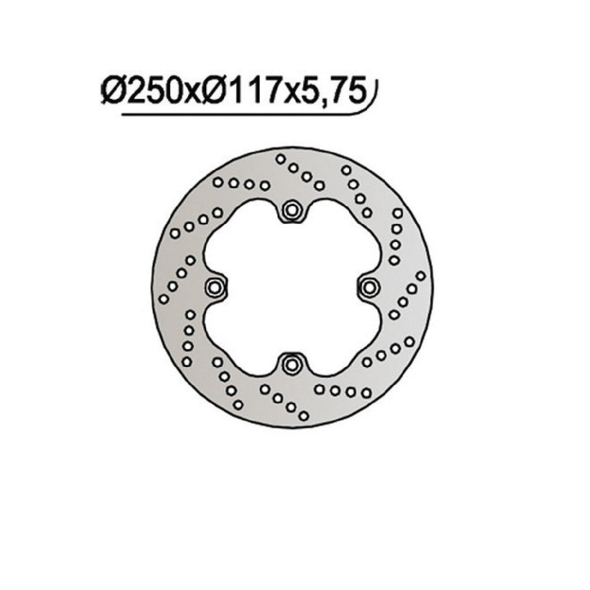 NG 1065 Brake Disc SUZUKI AN Burgman 650 CC 02/03