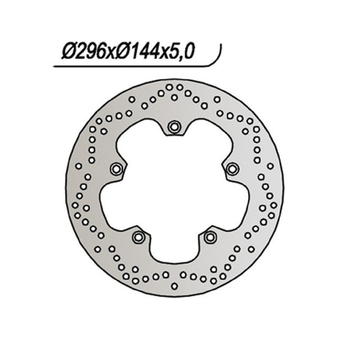 NG 109 Bremsscheibe HONDA VT C Shadow /CD Shadow (PC21) 600 cm³ 88/07