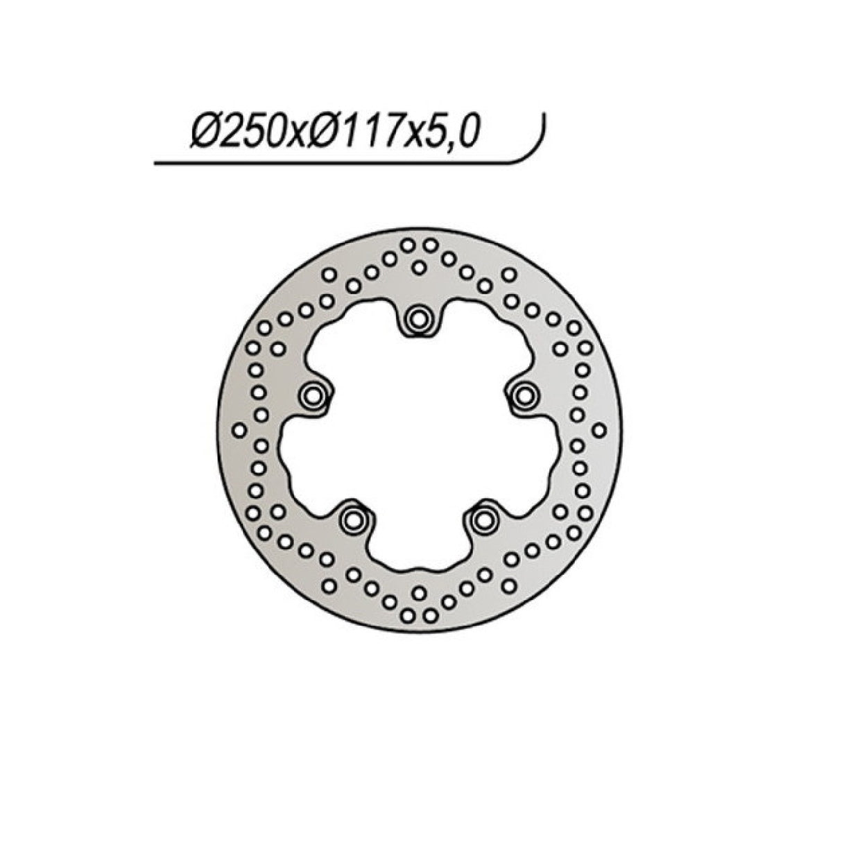 NG 1105 Brake Disc SUZUKI AN Burgman 650 CC 04/18