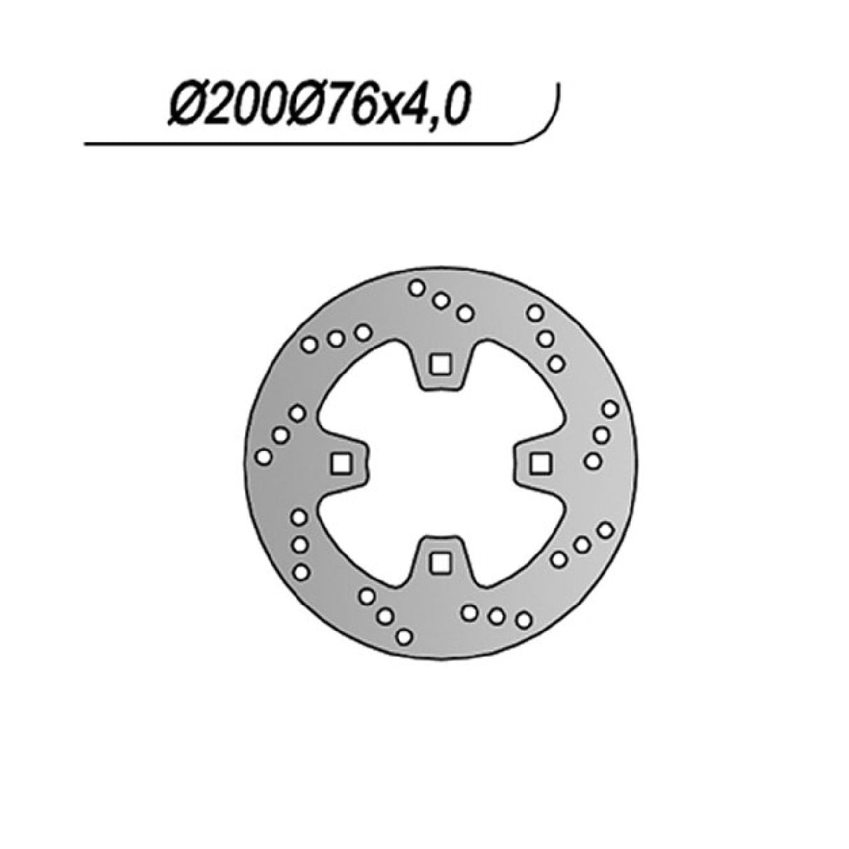 NG 1112 Disco Freno KTM SXF ATV 450 CC 09/12