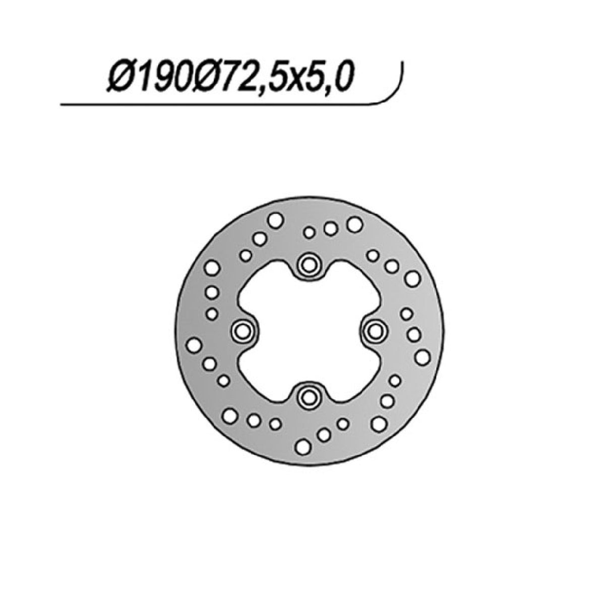 Disco de freno NG 112 HONDA CN Helix/Spazio (MF02) 250 CC 95/99