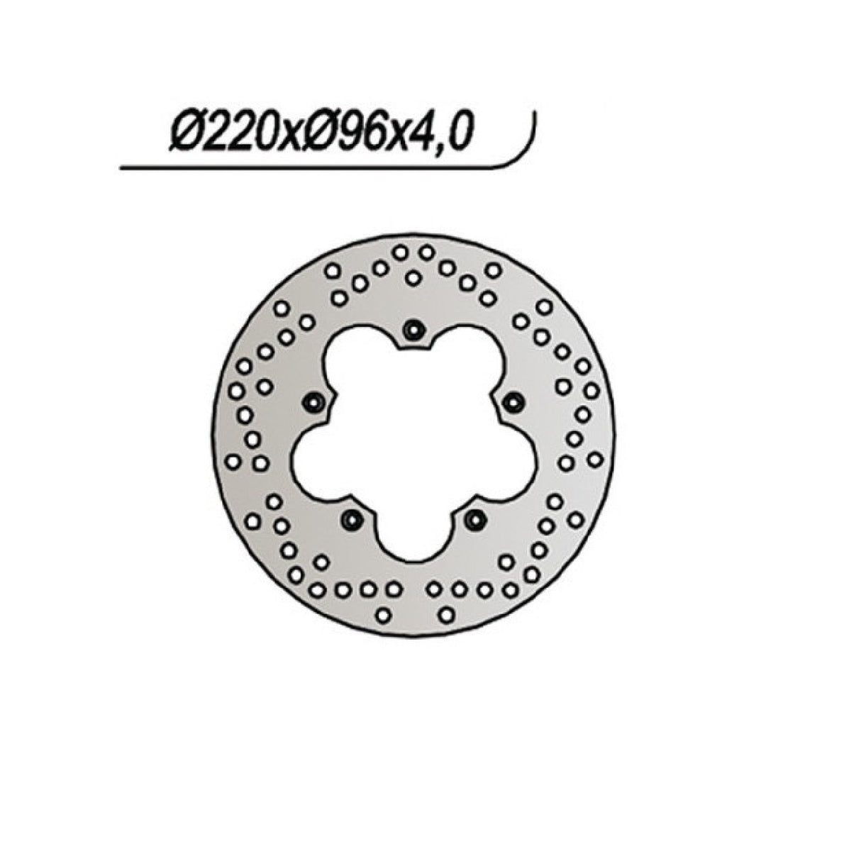 Disco de freno NG 147 APRILIA Scarabeo 2T DT (LE/T/PF00/PFG00) 50 CC 93/97