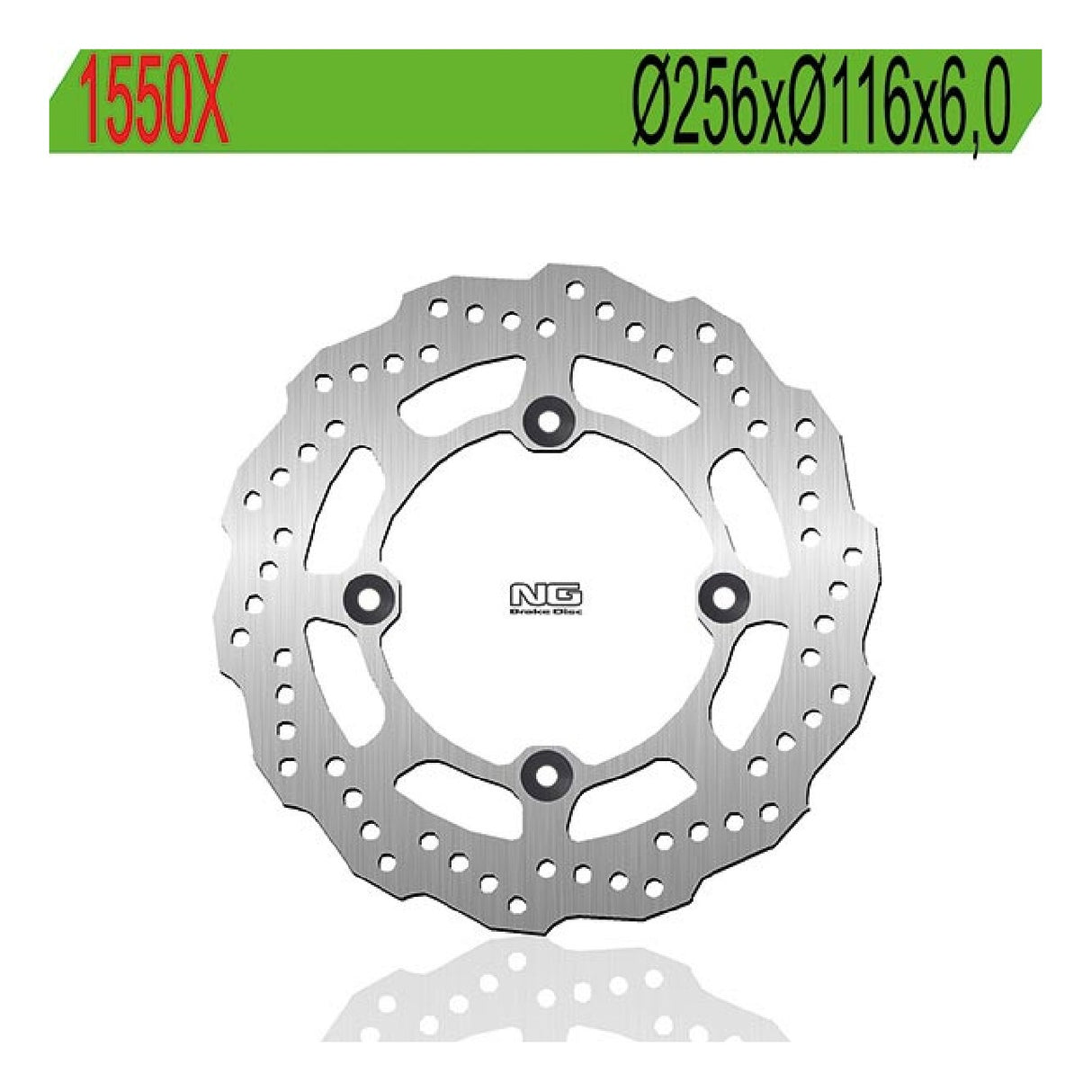 Disco de freno NG 1550X HONDA CRF L Africa Twin 1000 CC 16/19