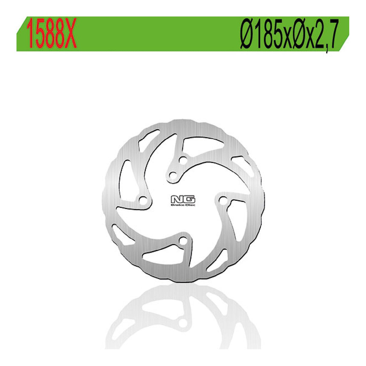 NG 1588X Disco de Freno BETAMOTOR EVO 2T 125 CC 09/19