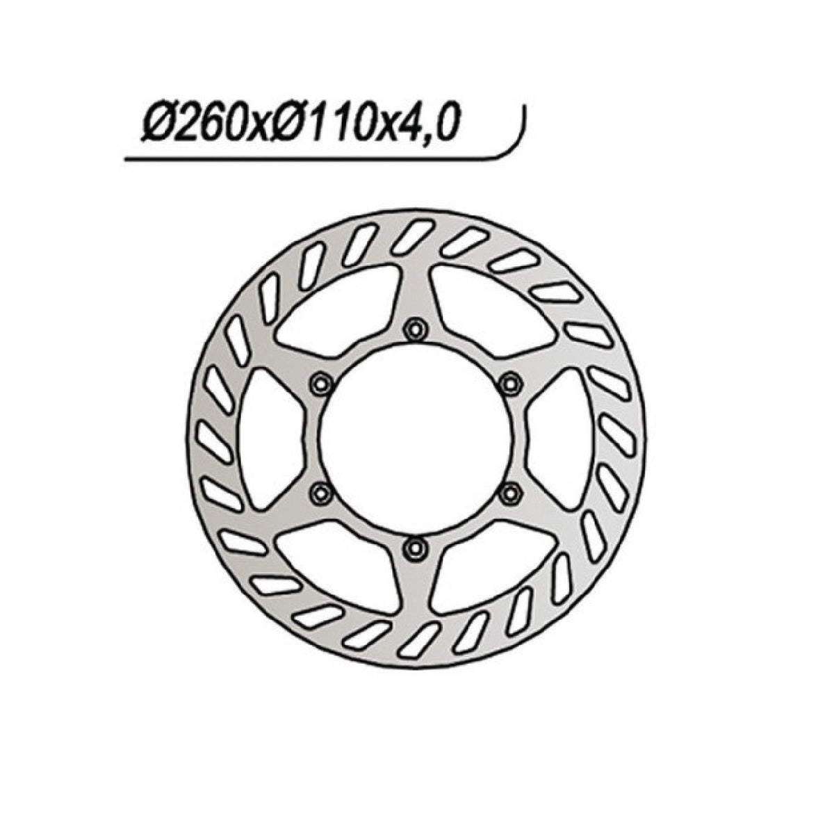 Disco de freno NG 159 BETAMOTOR ALP 4.0 4T 350 CC 03/05