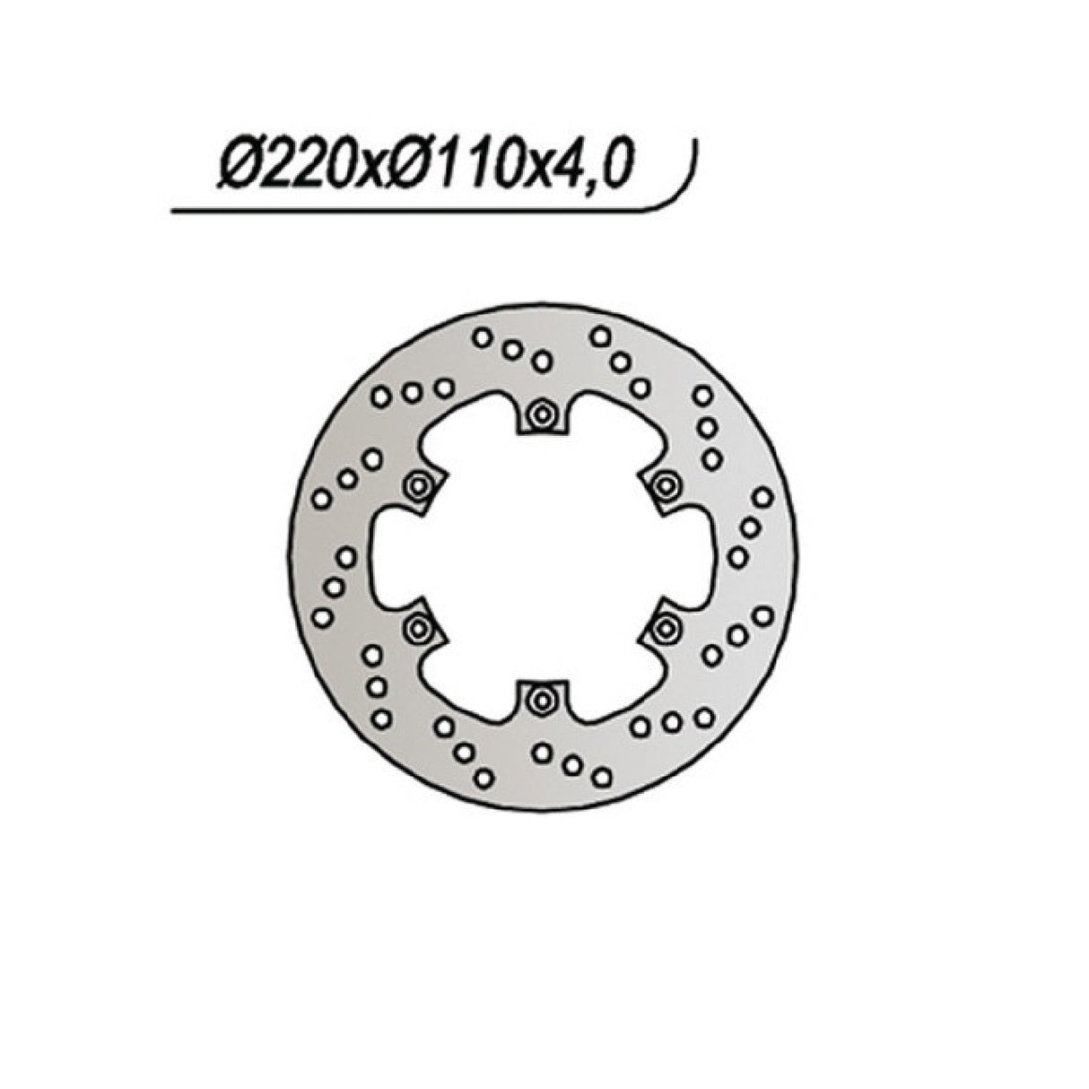 NG 189 Brake Disc BETAMOTOR ALP 4.0 4T 350 CC 03/05
