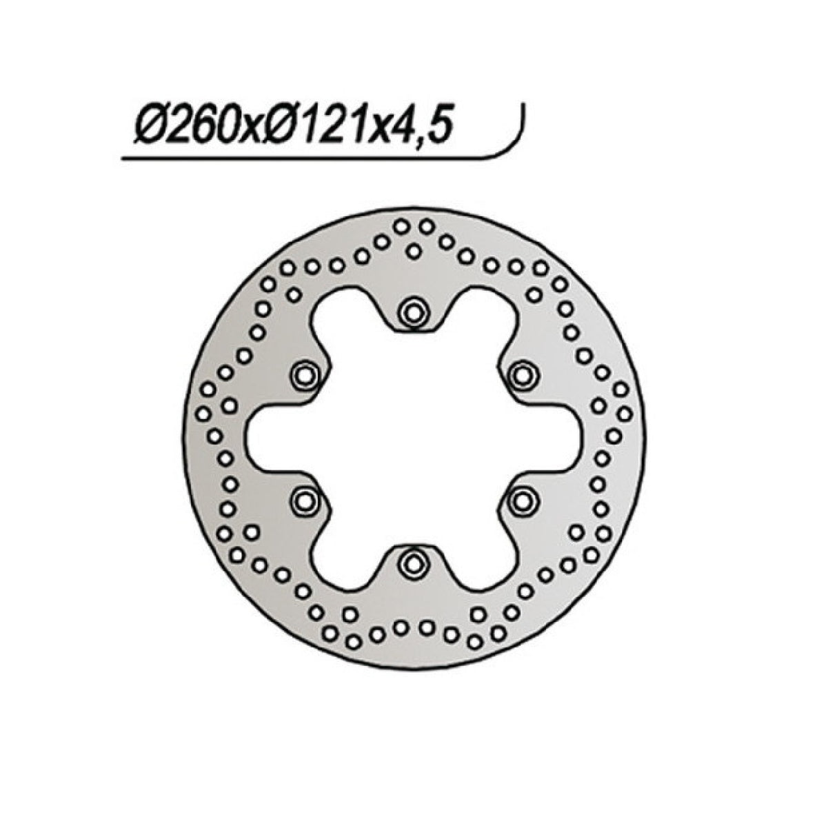 Disco de freno NG 196 SUZUKI AN Burgman 250 CC 98/02