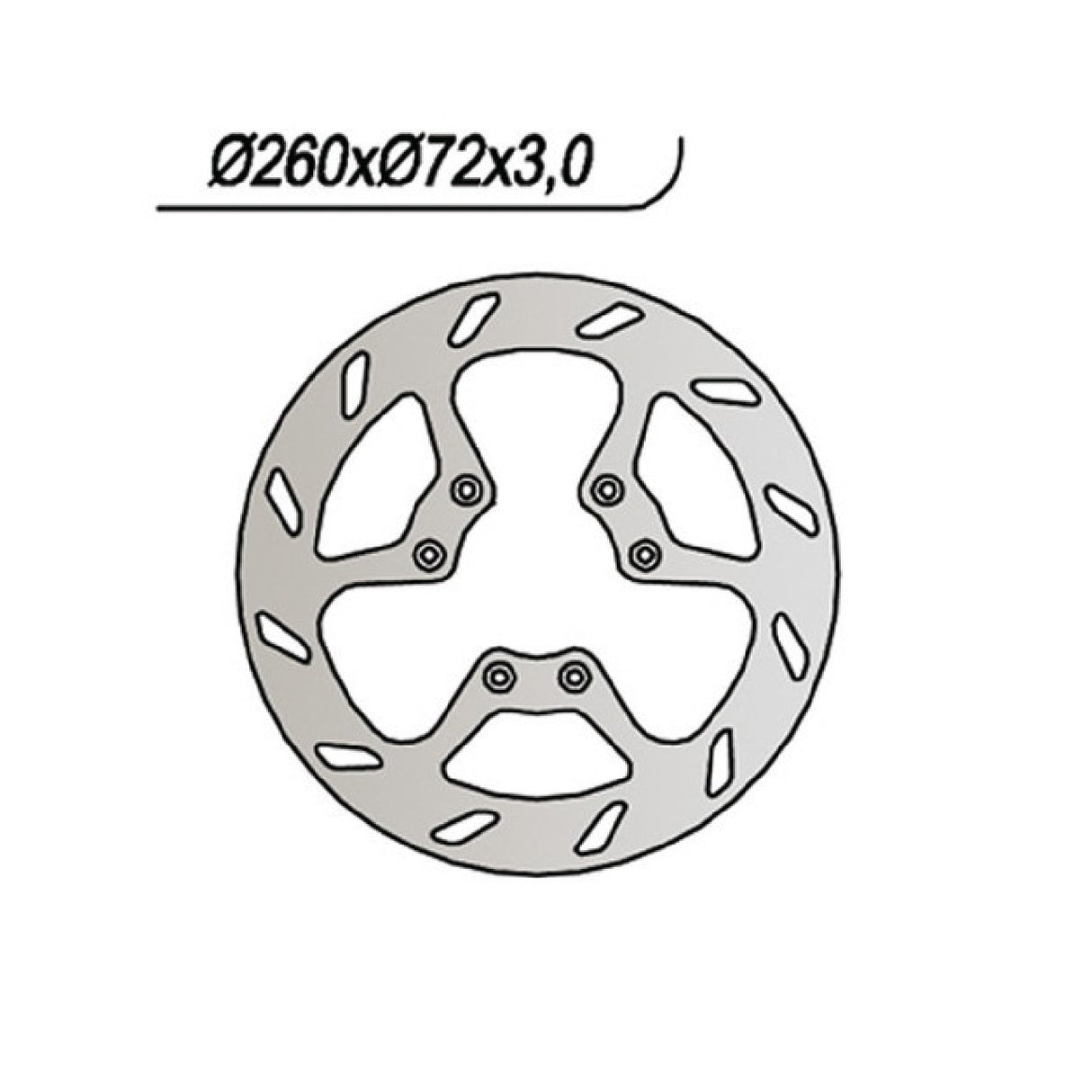 NG 201 Disco Freno BETAMOTOR ARK 50 CC 03/04