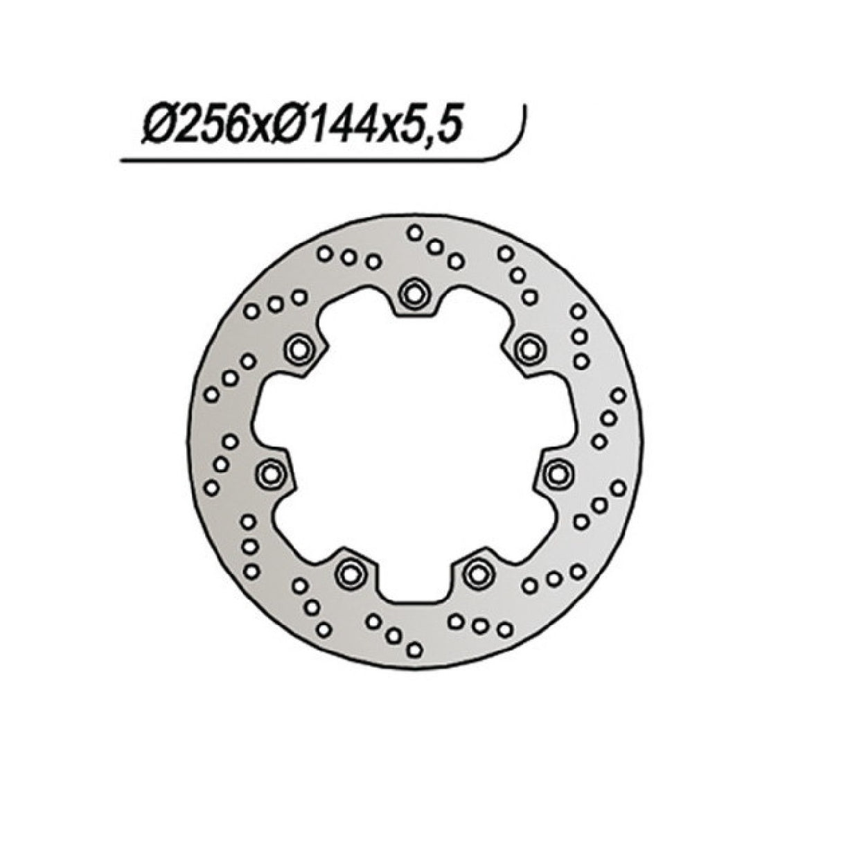 NG 203 Bremsscheibe HONDA XL RM/LM (PD04) 600 cm³ 85/87