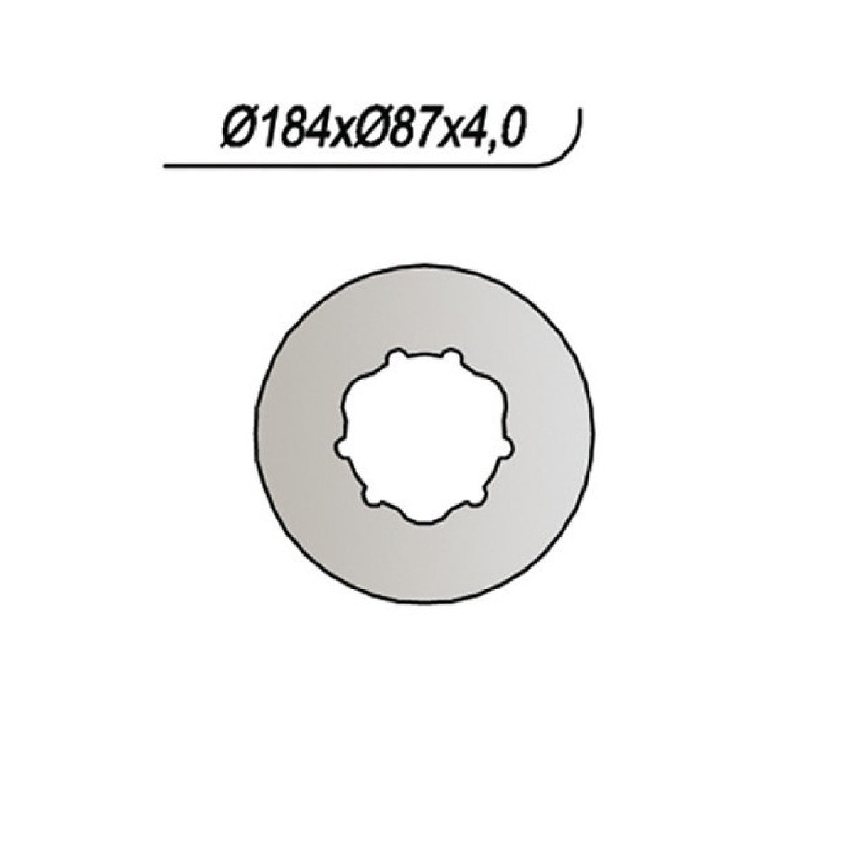 NG 249 Disco Freno FANTIC MOTOR Clubman 50 CC 97