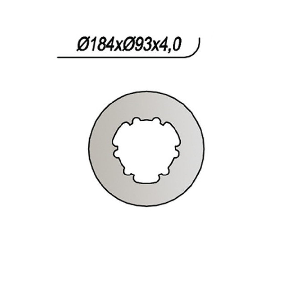 Disco de freno NG 250 FANTIC MOTOR Clubman 50 CC 97