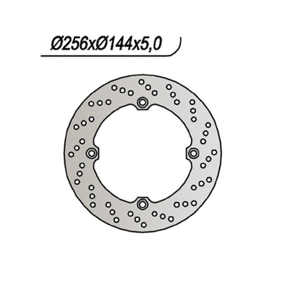 NG 286 Disco Freno HONDA XRV Africa Twin (RD04/RD07) 750 CC 91/02