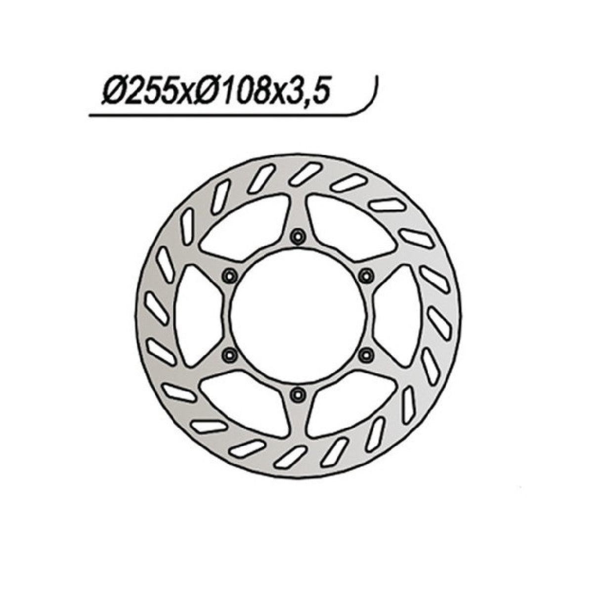 NG 331 Disco Freno AJP Enduro R 50 CC 98/99