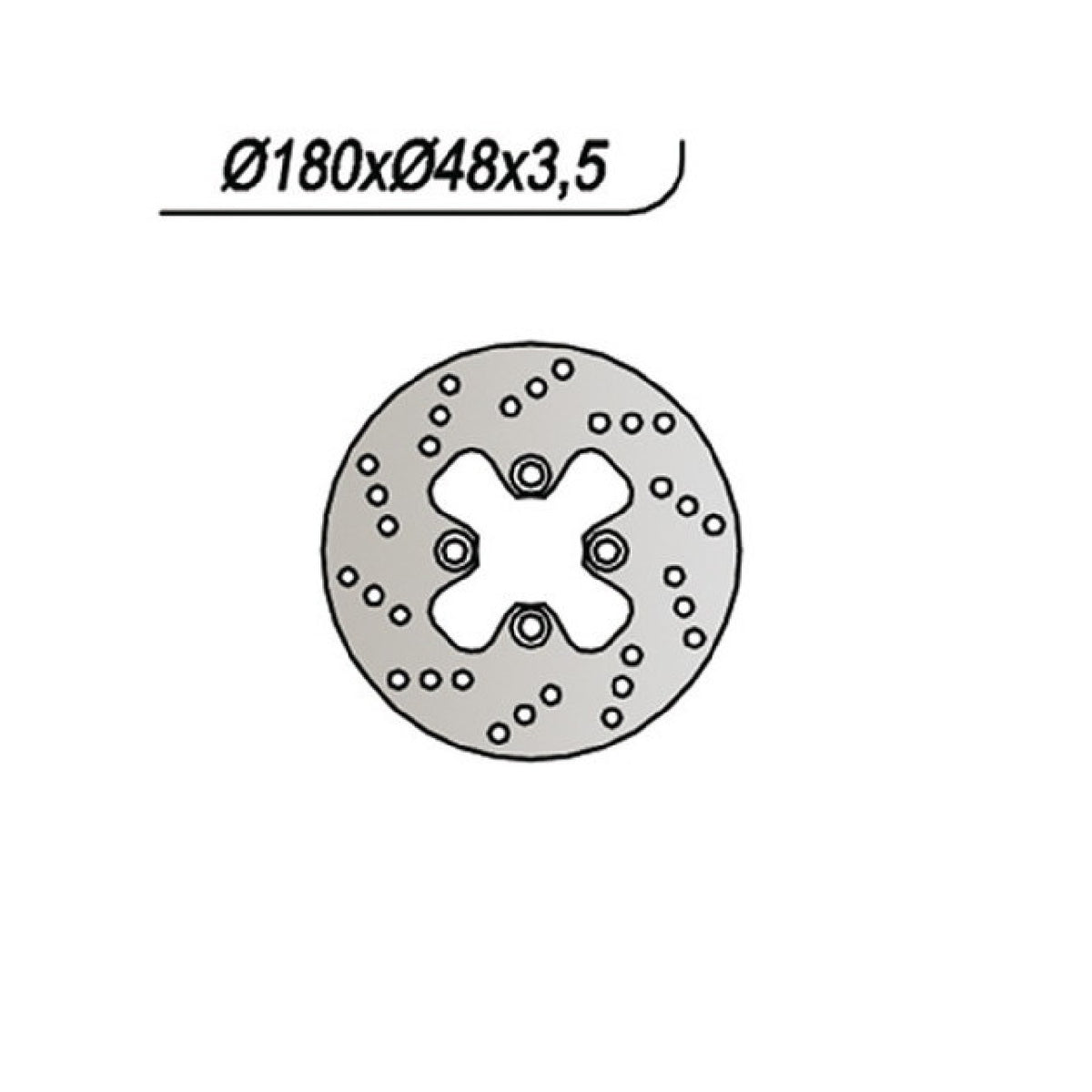 NG 393 Disco de freno MBK Booster Rocket 50 CC 96