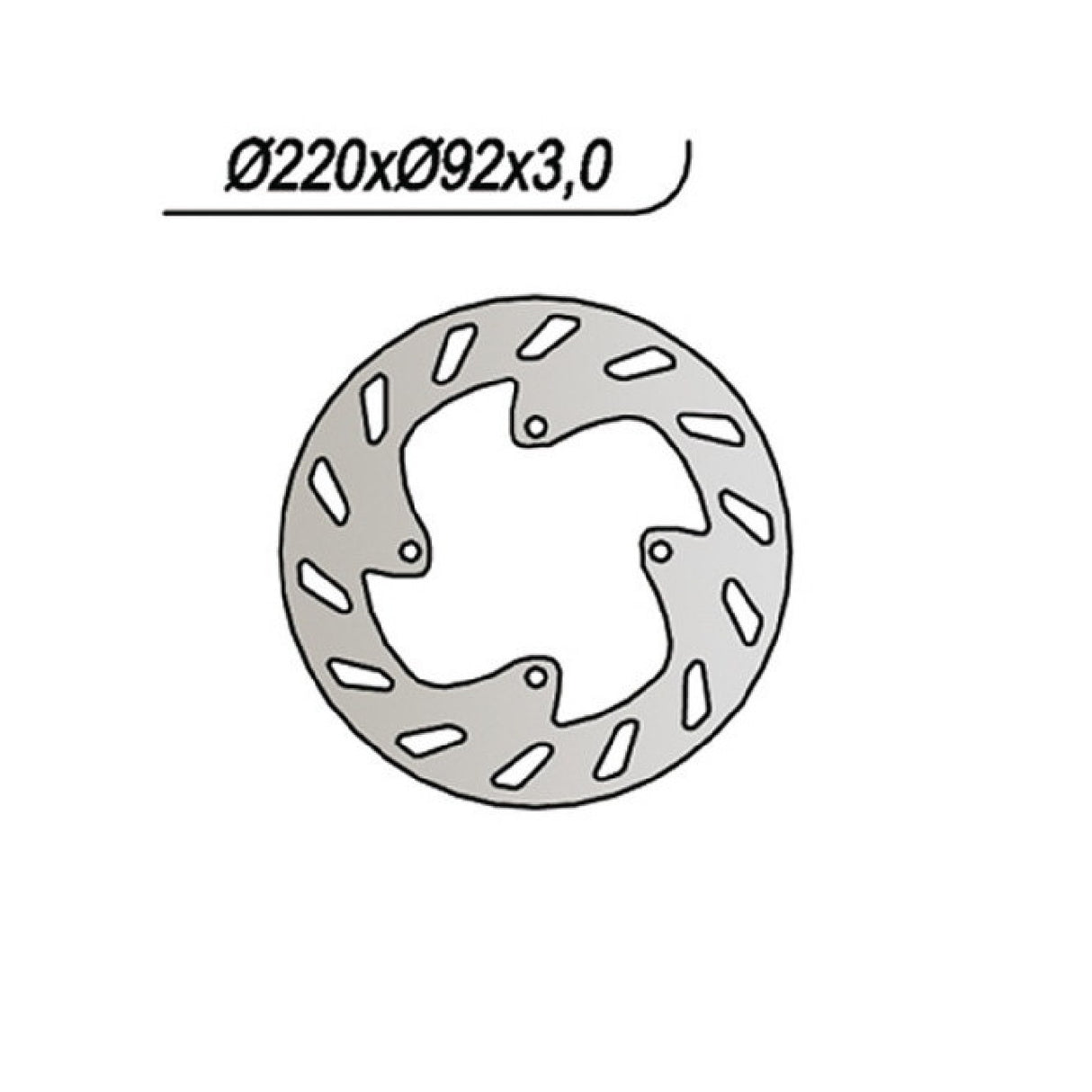 NG 399 Disco Freno YAMAHA DT LC 50 CC 98