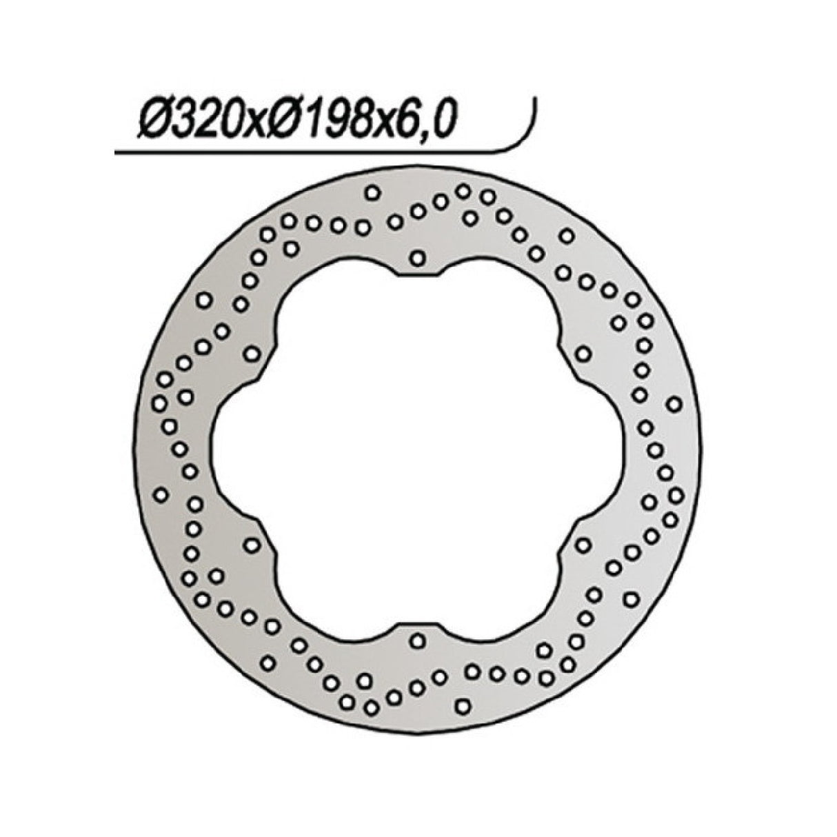 NG 409 Disco Freno YAMAHA XJ N 600 CC 92/97