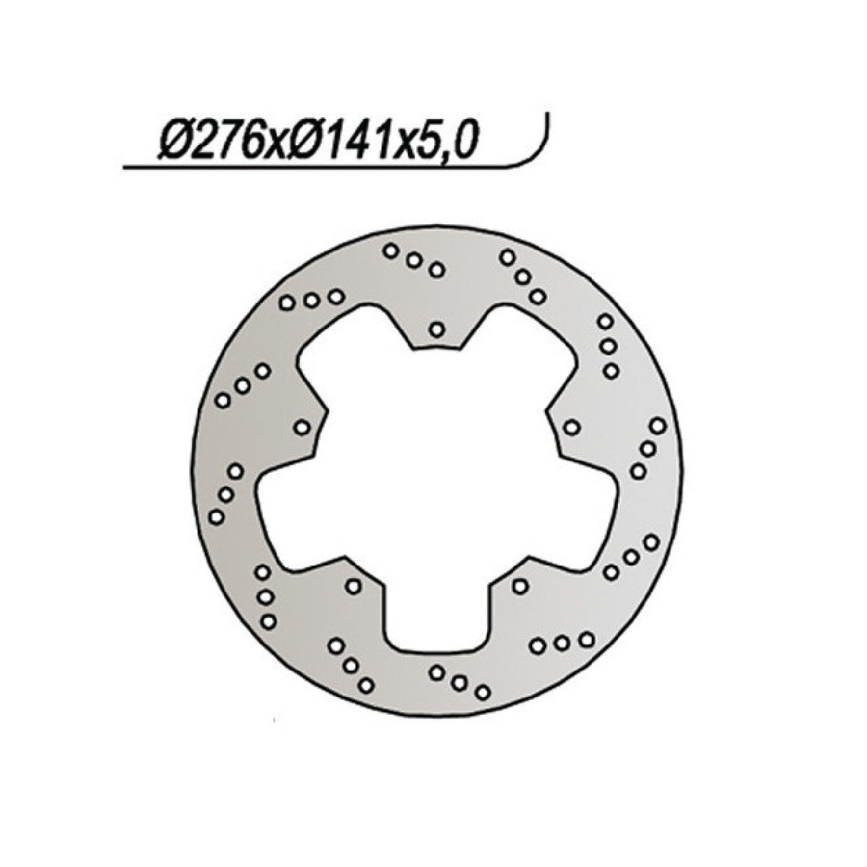 NG 418 Disco de freno ITALJET SC 500 CC 01