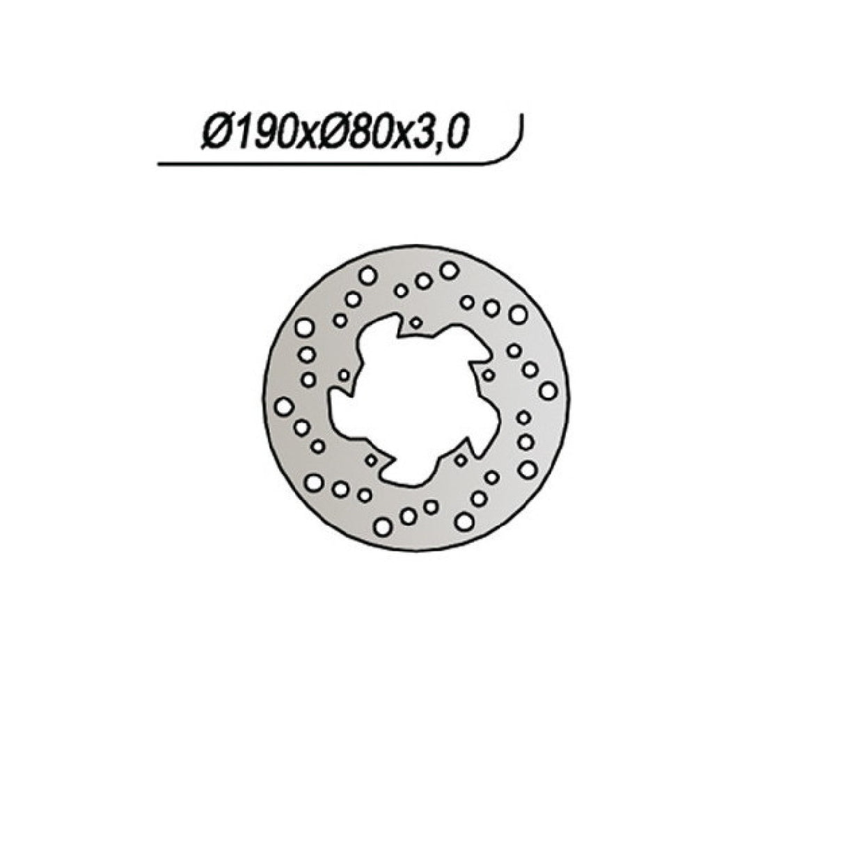 NG 425 Disco Freno POLINI X 5 Senior 50 CC 99/00