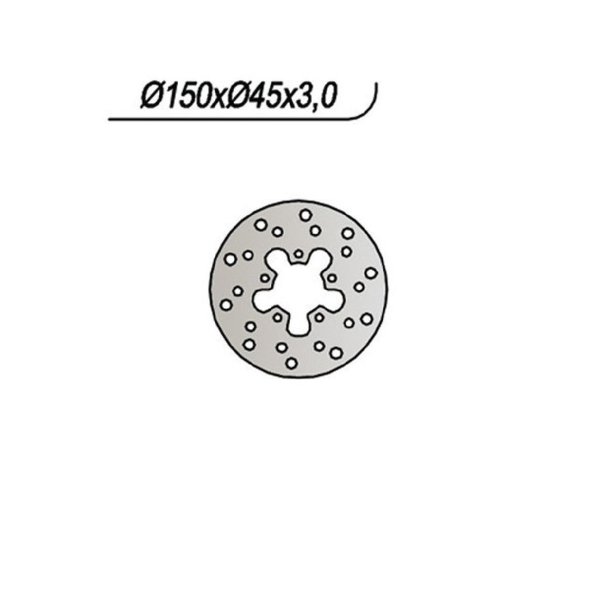 NG 426 Bremsscheibe ALFER Mini 50 CC 01/02