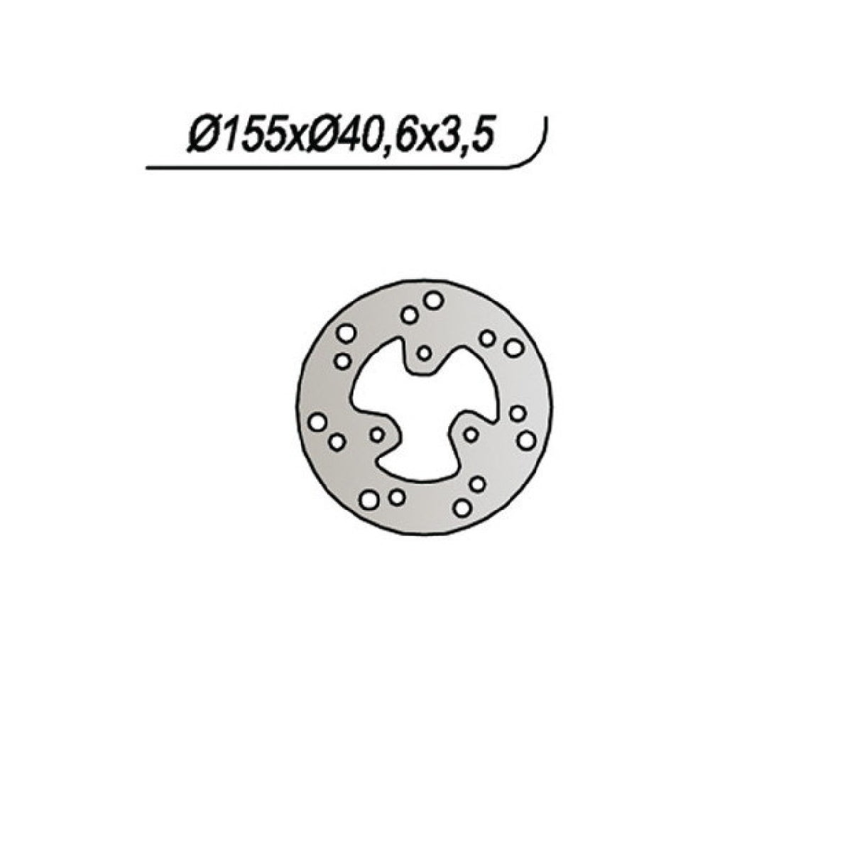 NG 438 Disco Freno FAMEL Scooter 50 CC 96