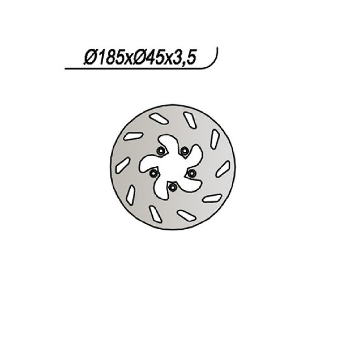 NG 442 Disco Freno BETAMOTOR RK 6 Supermotard 50 CC 99/01