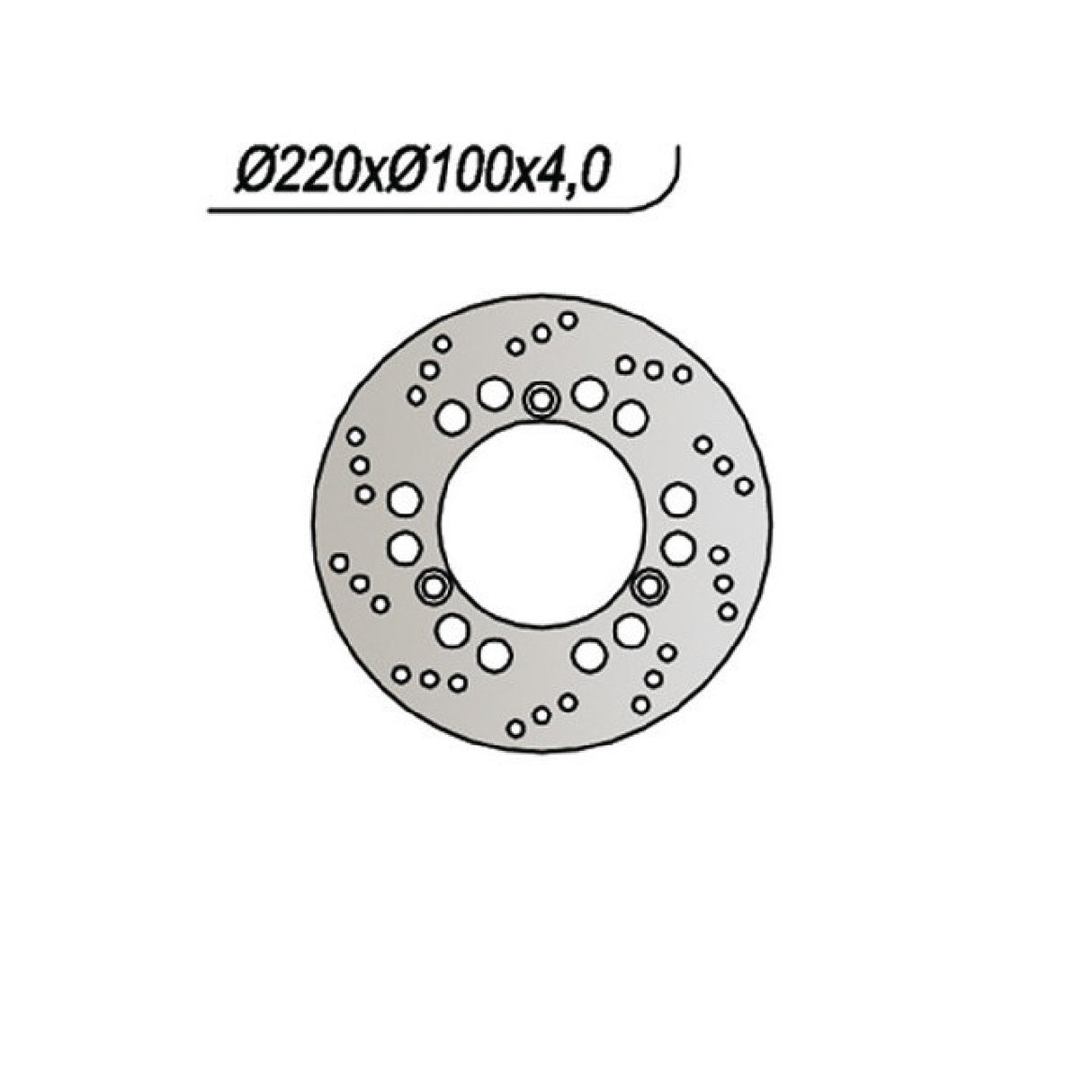 NG 453 Disco de Freno SUZUKI UH Burgman 125 CC 02/06