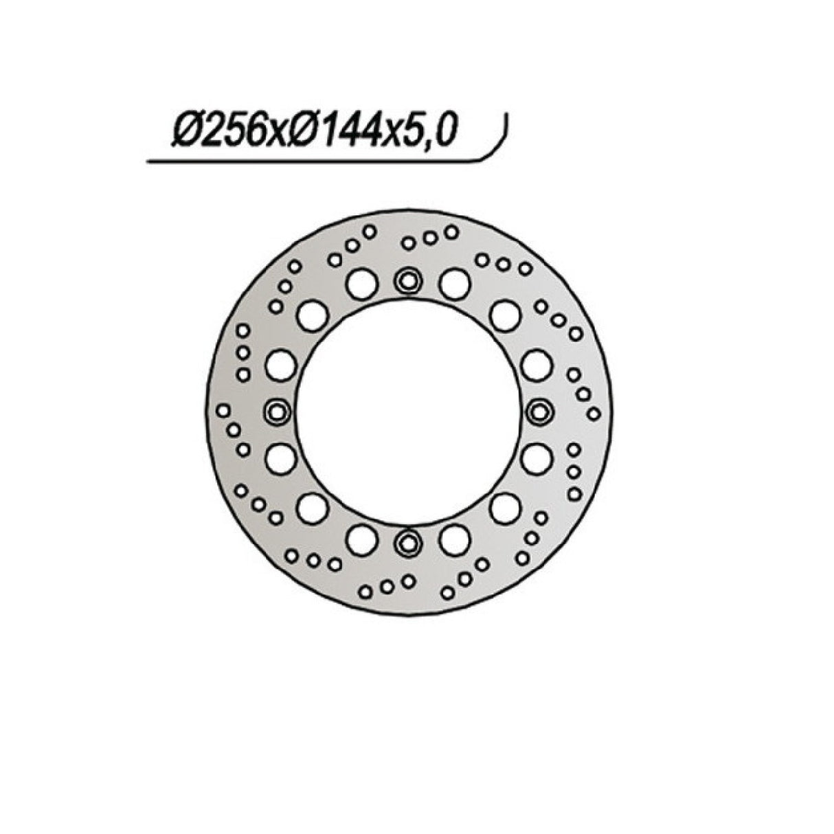 NG 476 Disco Freno HONDA CBR R (MC17) 250 CC 87