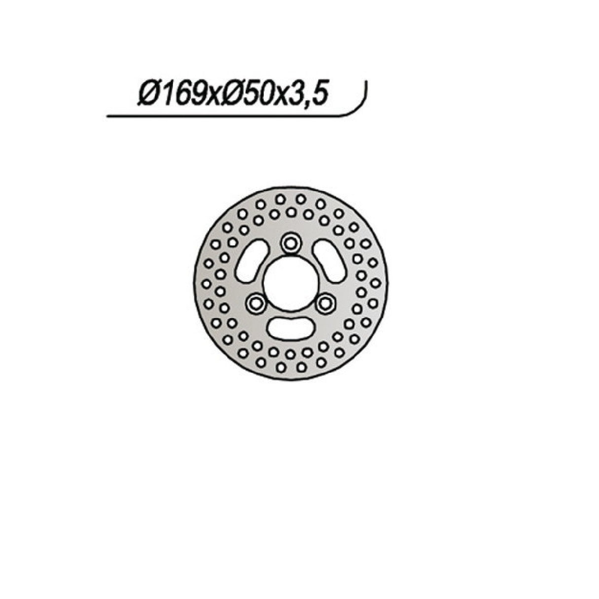 NG 490 Bremsscheibe KAWASAKI KEF B Lakota Sport 300 CC 01/02