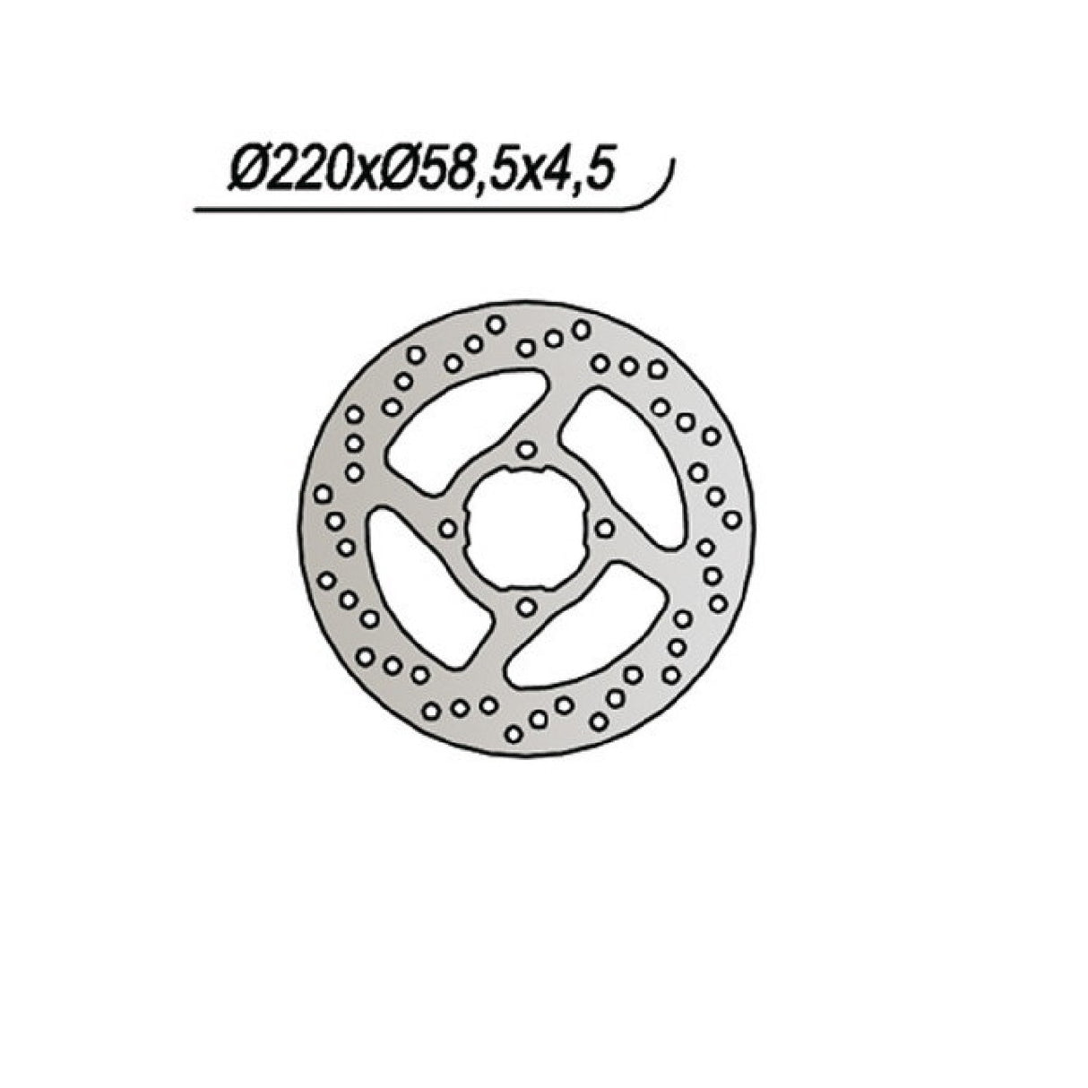 NG 494 Brake Disc YAMAHA YFS Blaster 200 CC 89/06