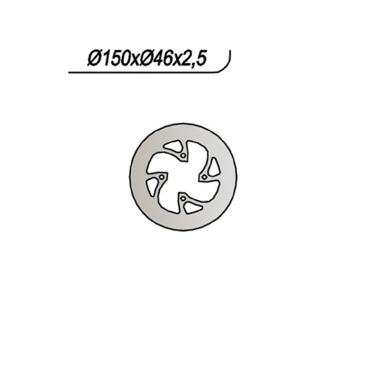 NG 607 Brake Disc MONTESA HONDA Cota 315 R 250 CC 04