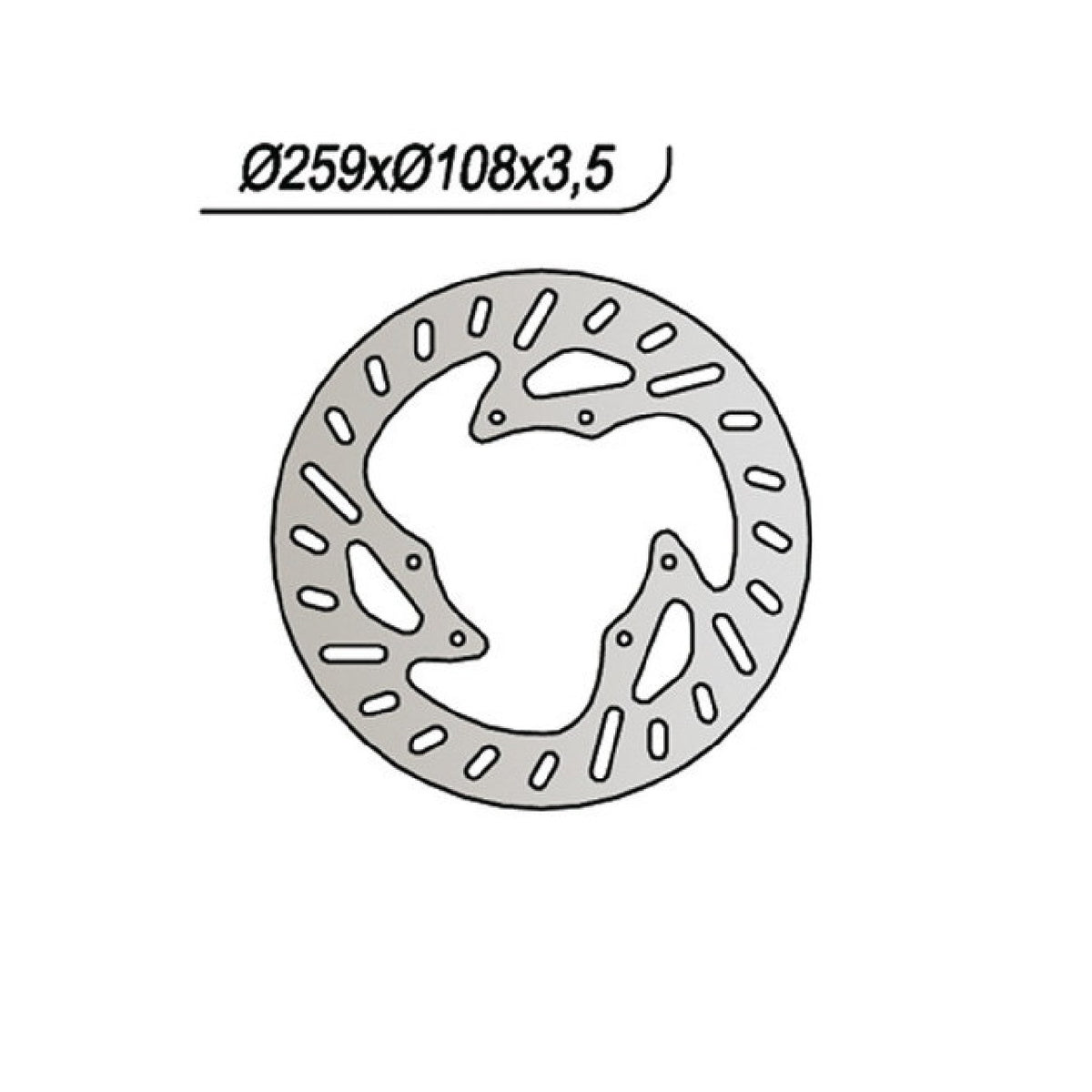 NG 614 Disco Freno MBK X Limit SM 50 CC 03