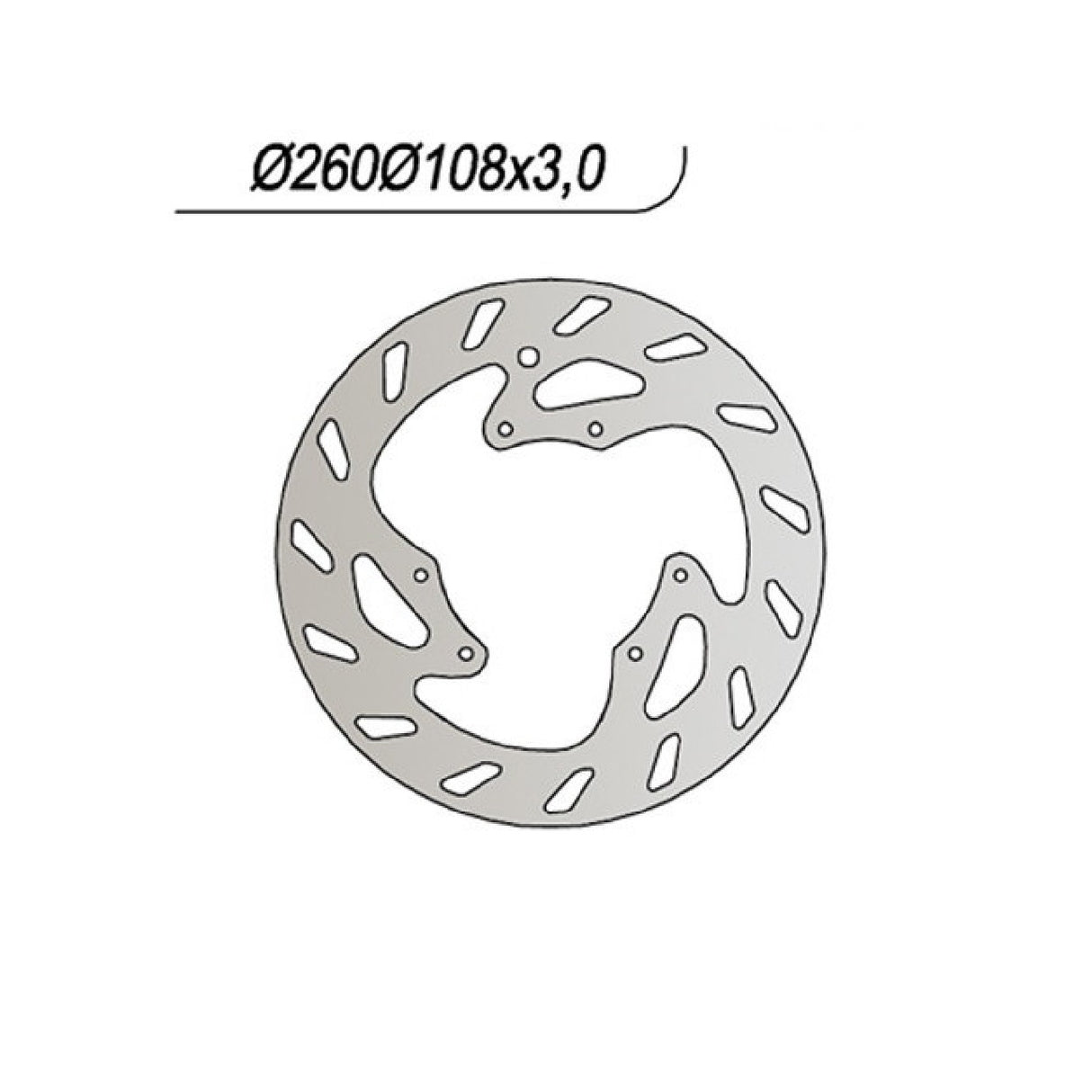 NG 640 Disco Freno HUSQVARNA Huskyboy R 50 CC 01