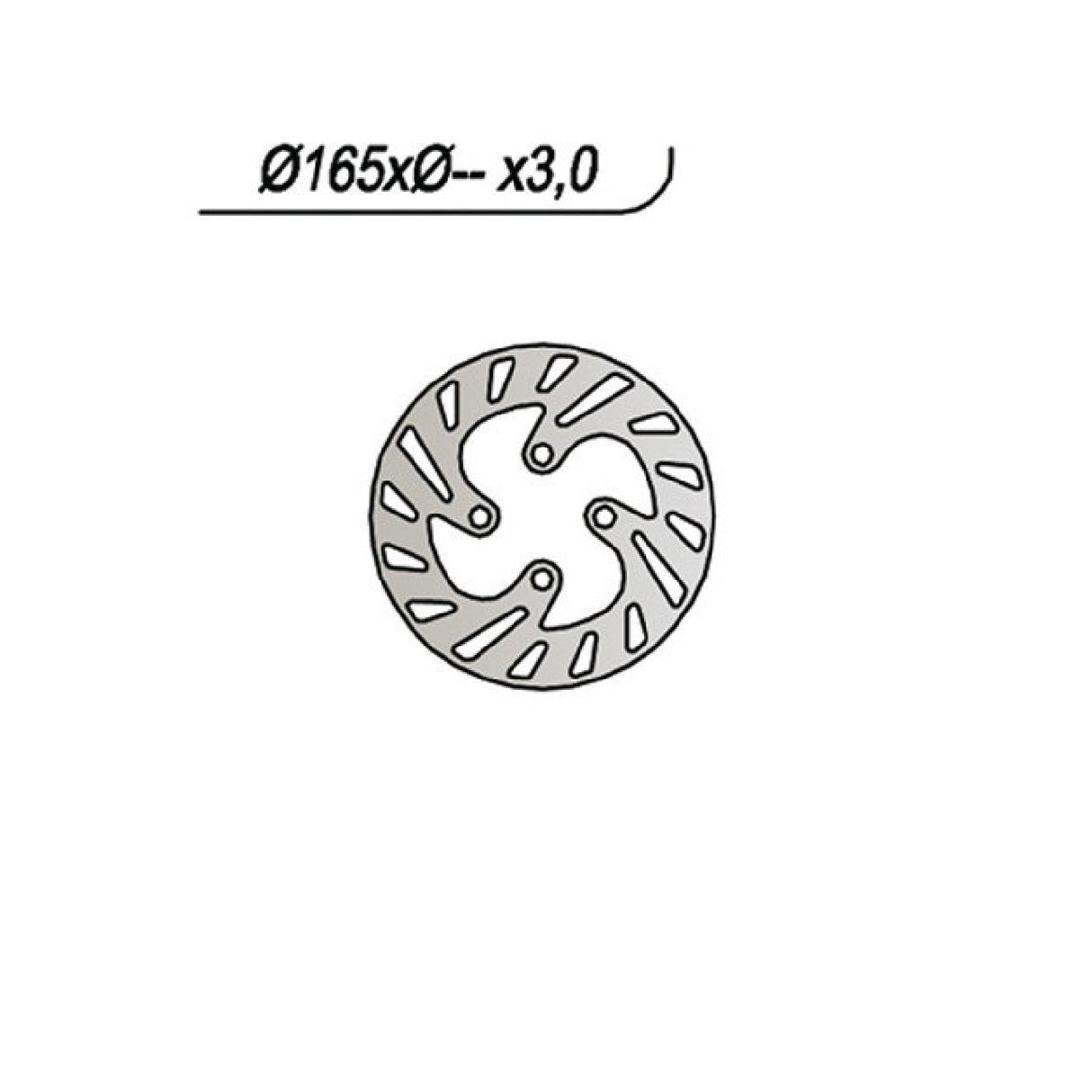 NG 645 Brake Disc BETAMOTOR Rev 2T 125 CC 03/08