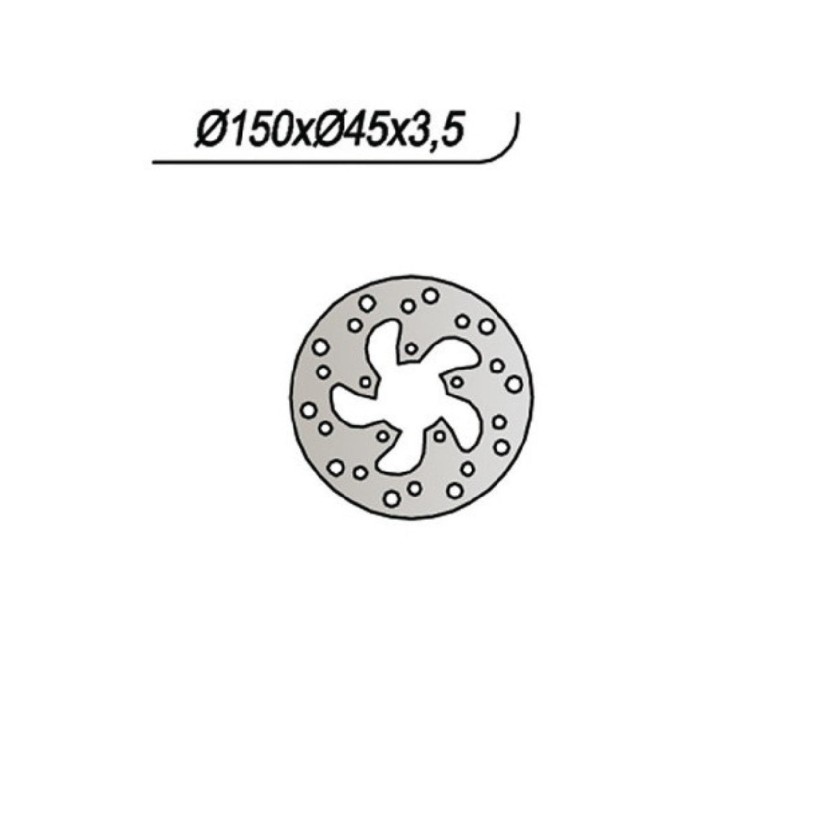 NG 647 Brake Disc BETAMOTOR Rev 80 CC 02/03