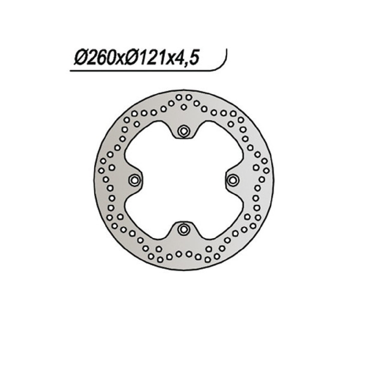 NG 672 Disco Freno SUZUKI AN Burgman 650 CC 02/03
